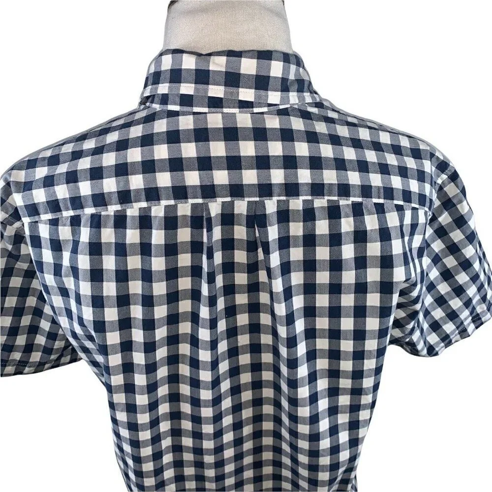 J. Crew Men's S Small Button Down Shirt Classic Fit 100% Cotton Buffalo Plaid